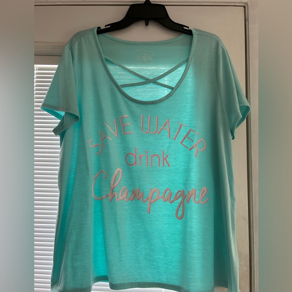 ‘Save water Drink Champagne ‘ shirt
